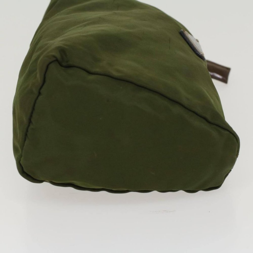 PRADA Pouch Nylon Green Auth yb246 - Picture 4 of 16